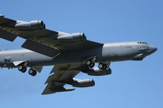 美国的B-52“同温层堡垒”战略轰炸机