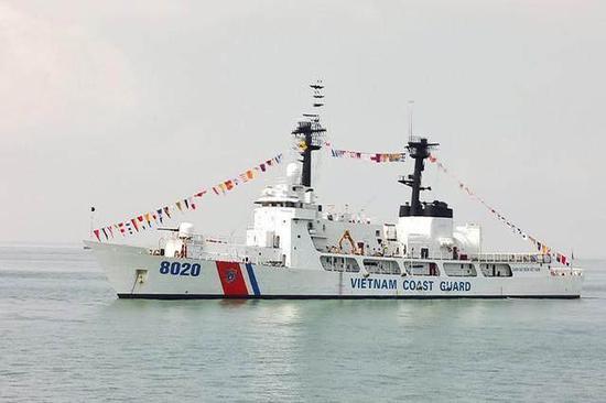 白送越南的“汉密尔顿”级海警船