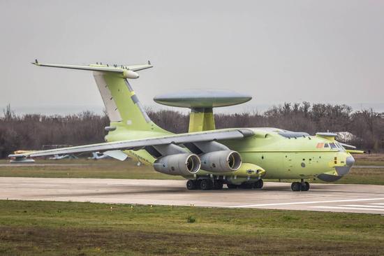 图片:同平台的A-100“首相”新型预警机
