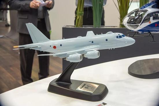 汉诺威工业展览会上的P-1模型(图源:Wikipedia)
