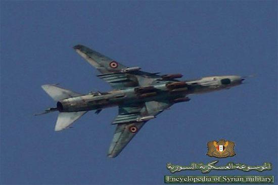 叙利亚出动苏22战机轰炸 战损率较高为何仍担当主力