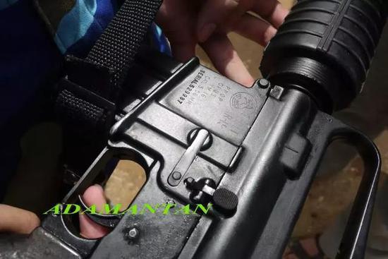 ▲这支越南版Mk 18使用的