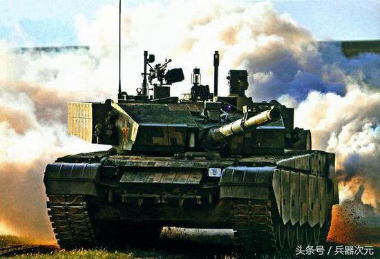 图为中国陆军99A主战坦克