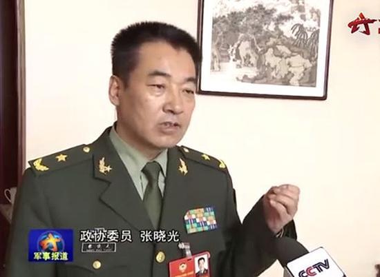 全国政协委员、“英雄航天员”张晓光