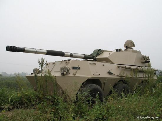 中国ST1突击炮出口尼日利亚 可秒杀俄制T72坦克(图)