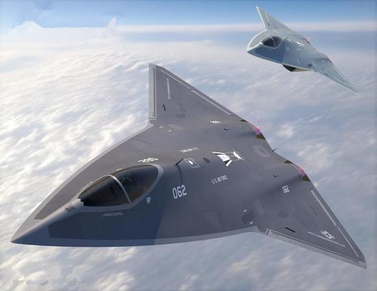 美国空军关于六代机的设想,更像一款高超音速飞行器