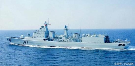 051B型驱逐舰167深圳舰