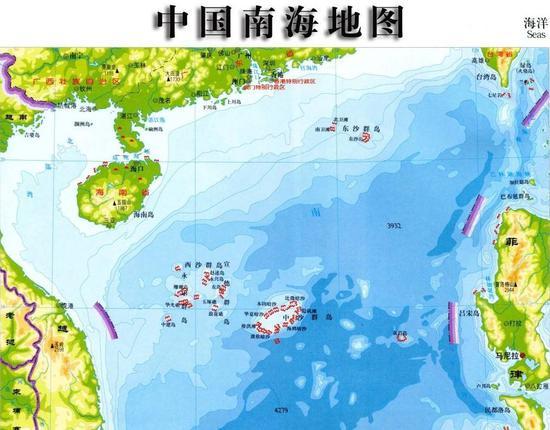 台海在南海的怀抱里!