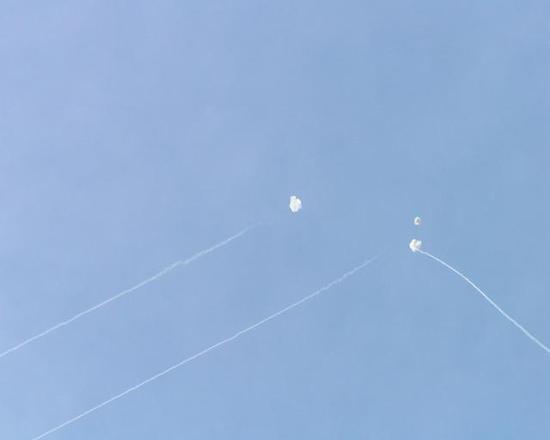 题图:铁穹对火箭弹、迫击炮弹有较高拦截概率