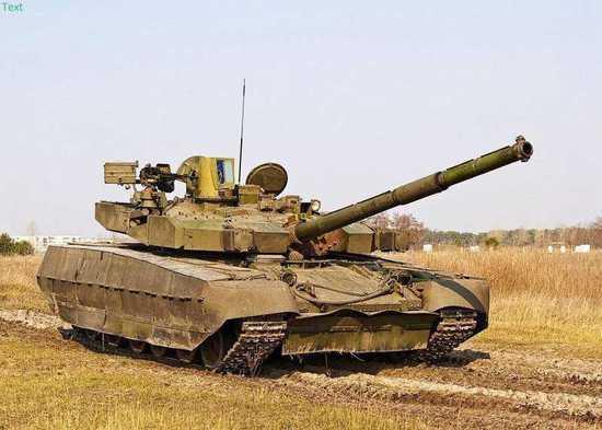 乌克兰产T-84“堡垒”M坦克