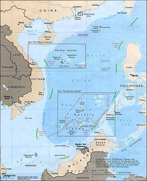南海九段线图