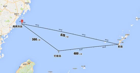 南麂列岛位置示意图