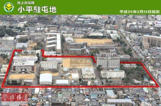资料图:小平学校位置示意图。