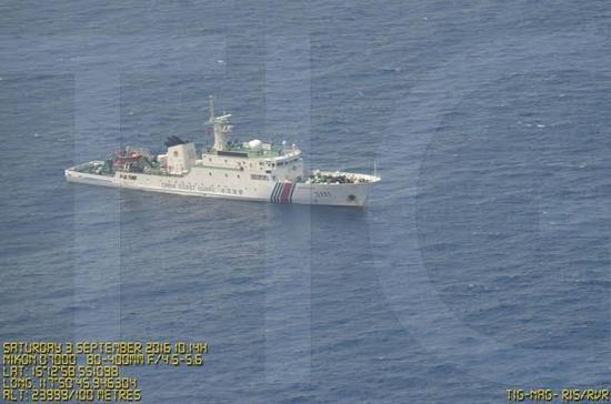 本次菲方拍摄到的“海警3111”