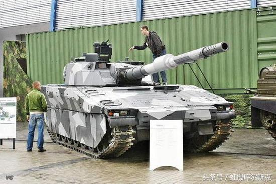 图片:瑞典CV-90/120轻型坦克。