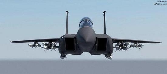 升级后的F-15C将增加武器外挂能力