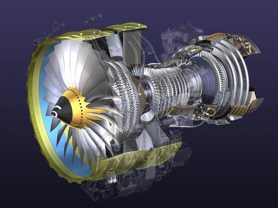 图:CFM56模型剖面