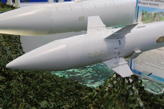 FM3000防空导弹前部特写