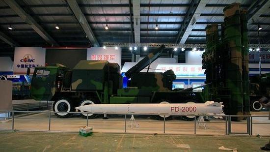 在国际市场再下一城的国产FD-2000中远程防空导弹系统