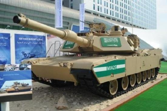 沙特装备有更先进的M1A2主战坦克