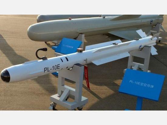 图片:PL-10E空空导弹是国产PL-10先进格斗空空导弹的出口型。