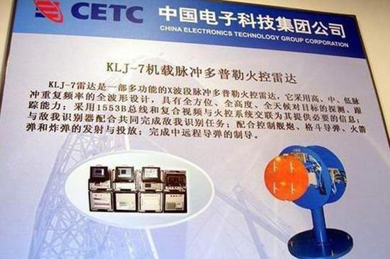 图片:“枭龙”战斗机Block-I、Block-II型装备的KLJ-7多普勒雷达,采用机械扫描的平板缝隙天线。