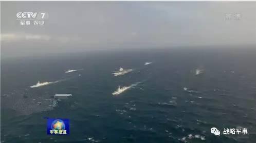 辽宁舰航母编队南海训练