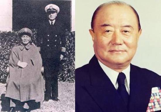 图片:宋长志和蒋的合影。