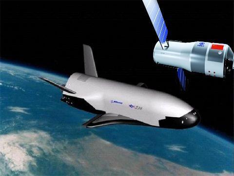 未来中国的“神龙”空天飞机将和空间站一起飞行