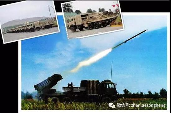 秘鲁从中国采购了40套90B 122毫米火箭炮 当时秘鲁总统是亲自主持了交接仪式