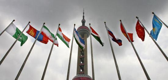 上海合作组织成员国和部分观察员国旗帜