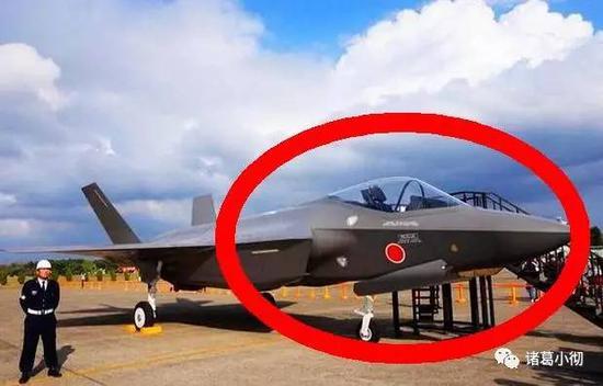 图为日本F35A模型
