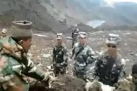 印度军人入侵中国领土