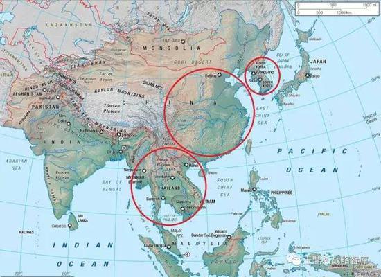 ※决定亚洲未来格局的,是中国如何经略三个战略半岛