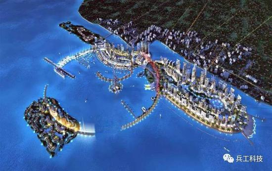 图注:皇京港建成效果示意图