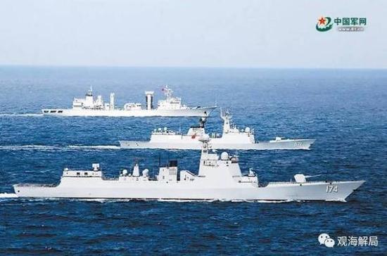 (合肥舰在波罗的海军演)