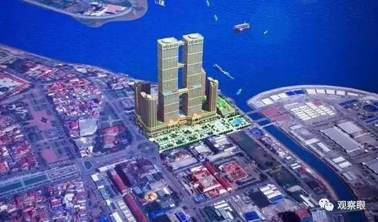 中资企业将为柬埔寨建设世界第一高的双子大楼