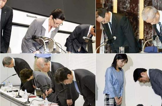 这段时间日本企业鞠躬道歉看得有些让人麻木了……
