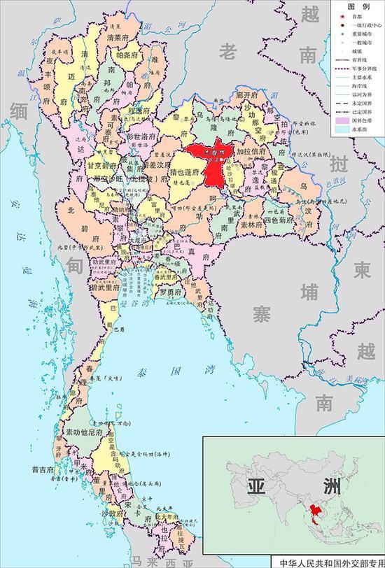 孔敬府 图中红色处
