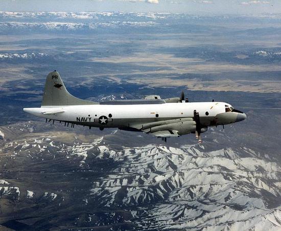 (涉事的美国海军航空兵EP-3E侦察机的同型飞机)