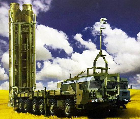 图为将要取代A-135M的S-500,专职弹道导弹防御。