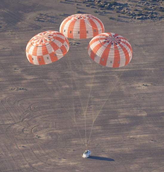 NASA此前进行的火星探测机着陆技术试验