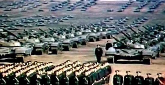 90年代以前庞大的俄国陆军