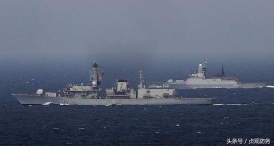 英国海军在自家门口应付经常来往的俄罗斯海军有时都很吃力