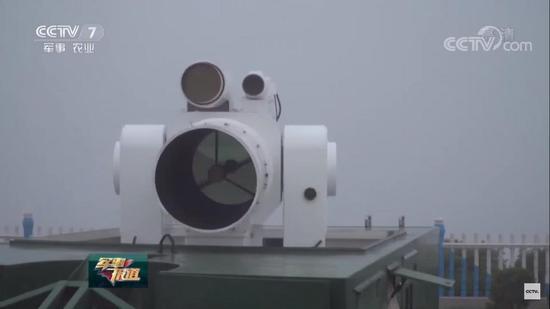 图片:中国战术激光武器系统。