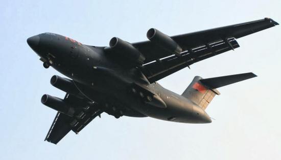 资料图片:中国空军运-20大型运输机。(图片来源于网络)