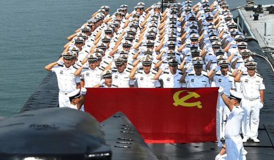 中国海军官兵