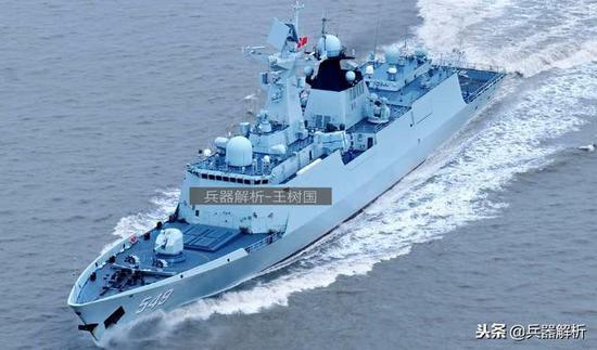 (中国054A护卫舰)