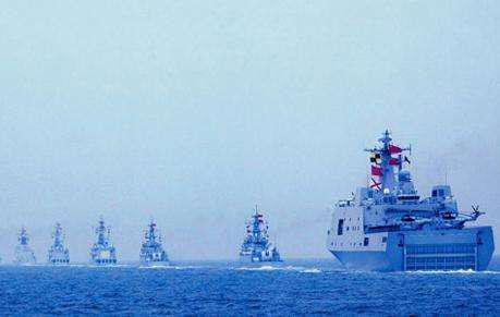 2009年中国海军就是在青岛举行的海军检阅活动