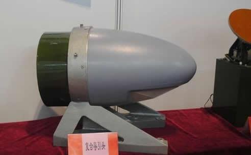 (我国相关科研院所展出的具备主动雷达+被动红外能力的多模导引头)